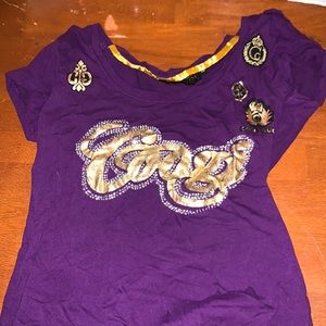Coogi Top Purple